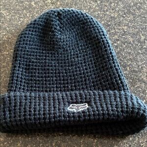 Fox Racing waffle knit hat black